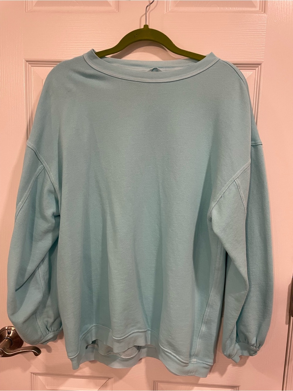 aerie Light Blue Crewneck Sweatshirt